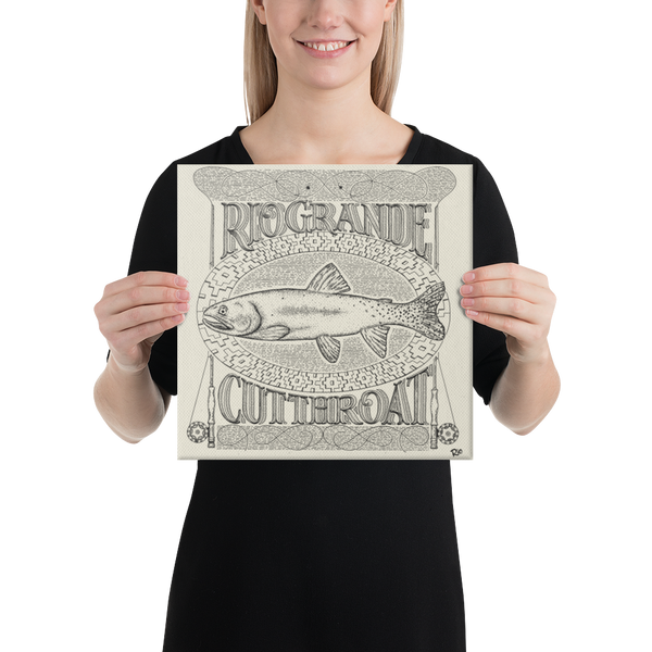 Rio Grand Cutthroat Canvas