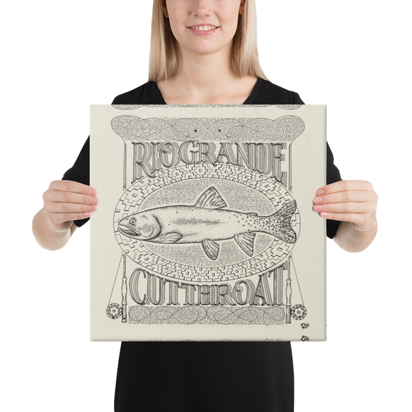 Rio Grand Cutthroat Canvas