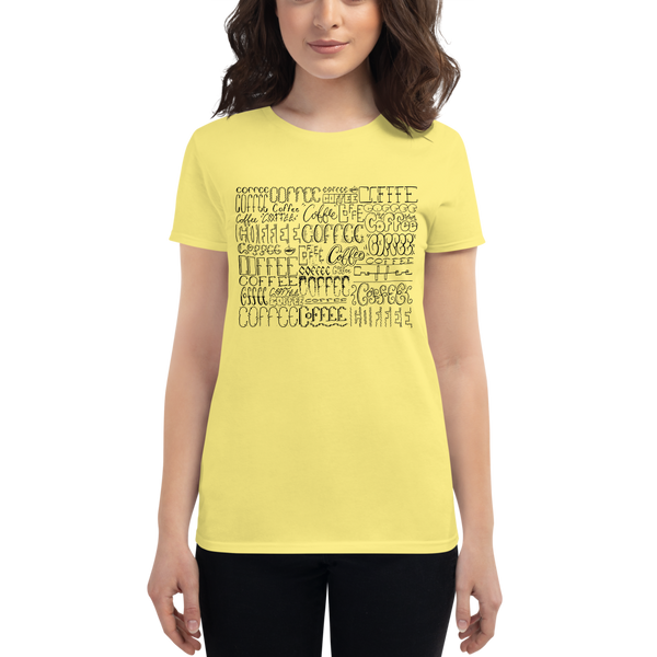 Coffee (Women's fit) T-shirt